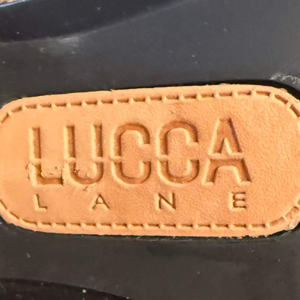 Lucca Lane NWOT Sz 5 Stunning Suede Tan Over the Knee Zippered Boots (SH 012) - Picture 8 of 10